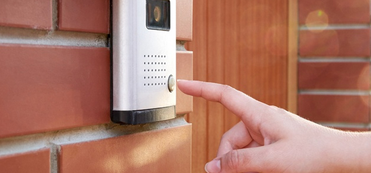 apartment door buzzer installation in Florence-Graham